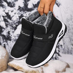 AIRA™ - Women's Winter Snow Boots Warmth, Anti-Slip PVC Sole, Fleece Lined Slip-On Shoes