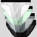 4 Pack Ice Silk Seamless Men's Briefs