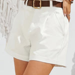 MÉLANIE™ - Chic High-Waist Shorts