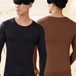 Men's Skin-Friendly Ultra-Thin High-Elastic Anti-Static Thermal Base Layer Tops & Bottoms