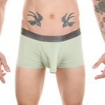 Men’s Dual Ball Pouch Trunks With Fly Front