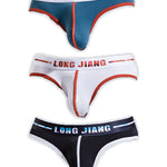 3 Pack Men's Seamless Ice Silk Comfy Underwear