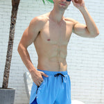 Men Swim Trunks Moisture Wicking Liner Shorts