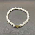 A-Z Pearl Beaded Bracelet