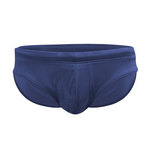 Men's Solid Color Sponge Pad Swim Briefs