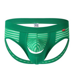 Men's Striped Breathable Support Underwear with Separate Pouch