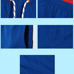 Men’s Drawstring Waist Beach Board Shorts