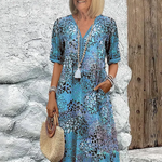 Sofia - Vibrant Midi Dress