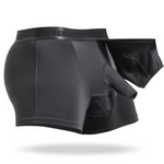3 Pack Men's Separated Pouch Mesh Support Trunks