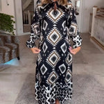 ZELLA™ - Luxe Geo Print Dress