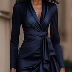 Camila | Draped Ruffle Maxi Dress