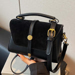 AVANLIE™ - Trendy Contrast Stitching Small Square Shoulder Bag