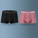 Men's Seamless Trunks with Organic Latex Support Cup