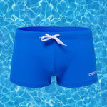 Men's Sexy Breathable Boxer Swim Trunks
