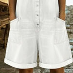 Clara | Short Sleeve Playsuit Dress