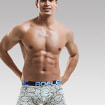 6 Pack Men's U Convex Modal Print Breathable Trunks