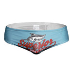 Men's Shark Printed Swimming Trunks
