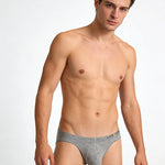 3 Pack Men's Stylish & Comfortable Support Contour-Fit Cotton Briefs