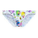 2-pack Men's Breathable Sports Cartoon Print Bikini