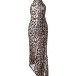 ELIZABETH™ - Sexy Backless Leopard Bodycon Dress for Parties