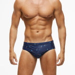 Mens Paded Racing Swimming Briefs