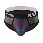 3 Pack Men's Sexy Trendy Comfortable Breathable Briefs