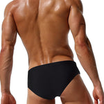 Men Breathable Sexy Low Rise Bikini Swim Briefs
