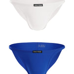 2 Pack U Convex Soft Low Waist Bikini Underwear