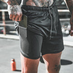 Mesh Quick-drying Sports Short With Phone Pocket