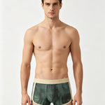 4 Pack Men's No-Roll Mid-Rise Movement-Friendly Soft Boxer Briefs