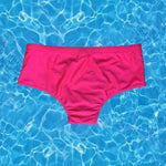 Men's Anti-Odor Sporty Cut Solid Color Swim Briefs