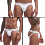 Cotton Sexy Low-waist Thongs Men's Underwear