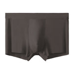 4 Pack Men's Ice Silk Seamless Trunks Underwear