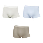 3 Pack Ultra-Comfortable Men's Breathable Trunks with Antibacterial Gusset