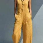 Aubree | Elegant Linen Jumpsuit