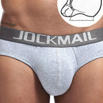 2 Pack Men's Sexy Cotton Support Contour Pouch Briefs