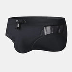 Men Sexy Sheer Patchwork Swim Briefs