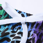 Mens Bulge Pouch Surfing Printed Bohemian Swim Briefs