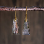 Boho Geometric Stone Drop Earrings