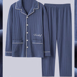 Men's Cotton Knit Classic Pajamas Set