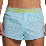 Men's Cotton Butt Lifter Boxers with Breathable Tummy Control