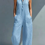 Aubree | Elegant Linen Jumpsuit