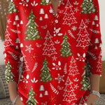 Molly | Christmas Sweater with Buttons