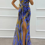 Lorna | Vibrant Draped Dress