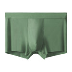 4 Pack Men's Ice Silk Seamless Trunks Underwear