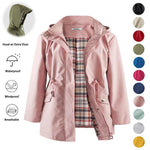 DENA™ - Lightweight Hooded Trench Coat for Casual Outings