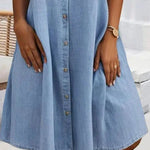 Wisdom | Lightweight Denim-Look Dress