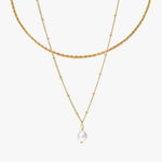Sunlit Elegance Pearl Choker Set