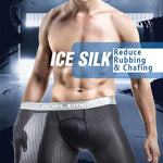 2 Pack Mesh Ice Silk Moisture Wicking Sport Boxer Underwear