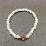 A-Z Pearl Beaded Bracelet